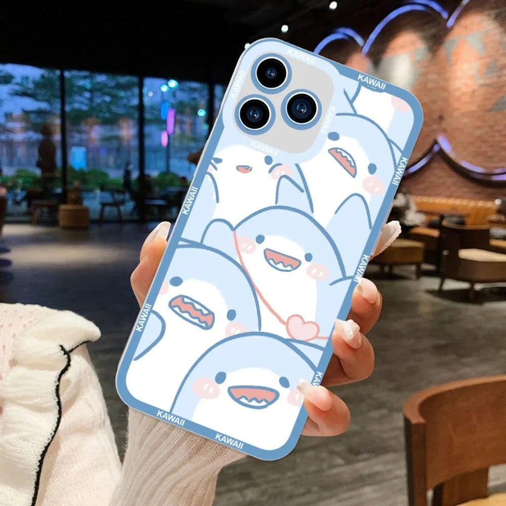 Coque iPhone Kawaii Shark