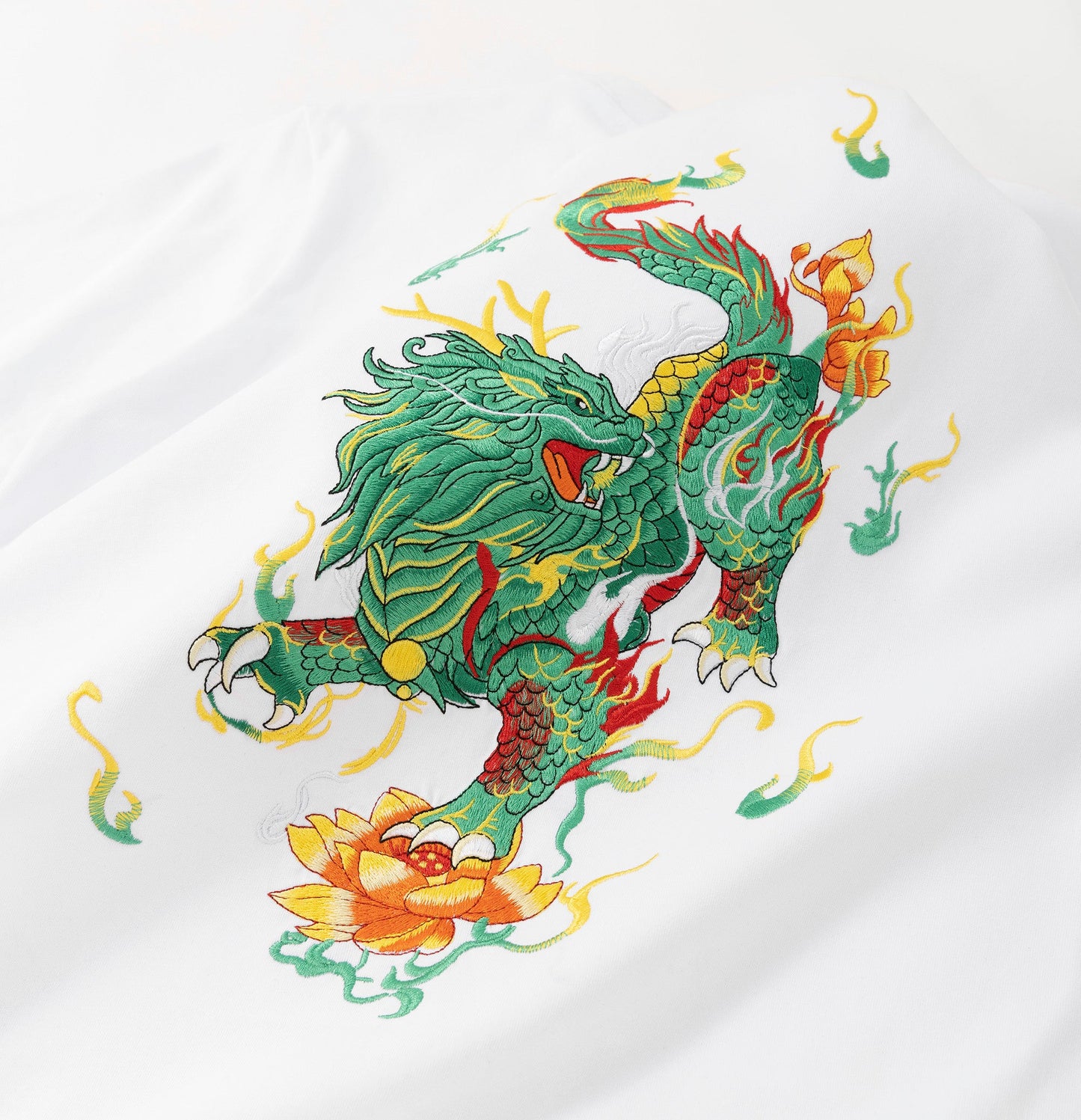 KH759 Emerald Kirin Embroidery Tee