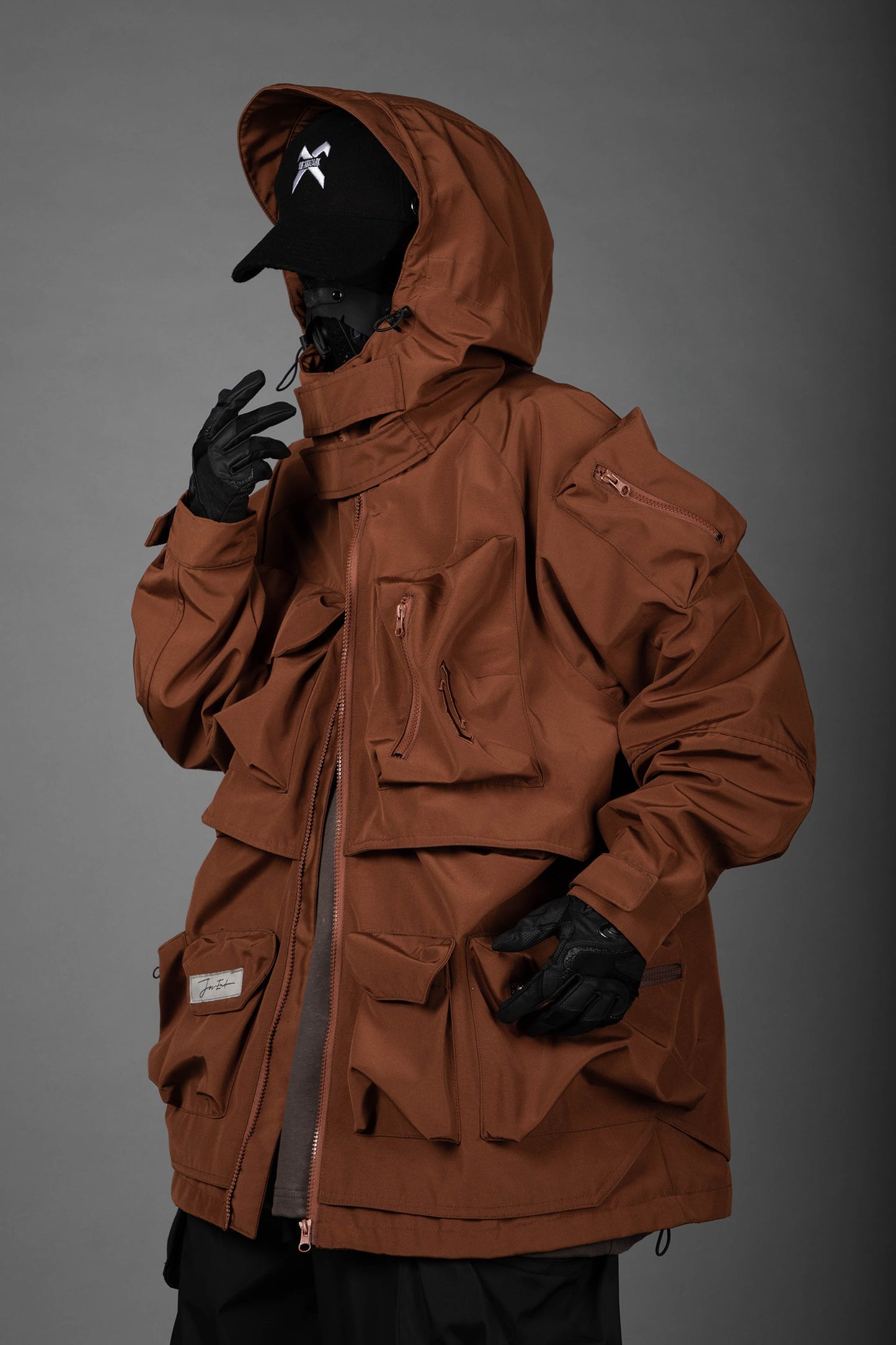 HiJ25 Brown Storage X Tech Jacket