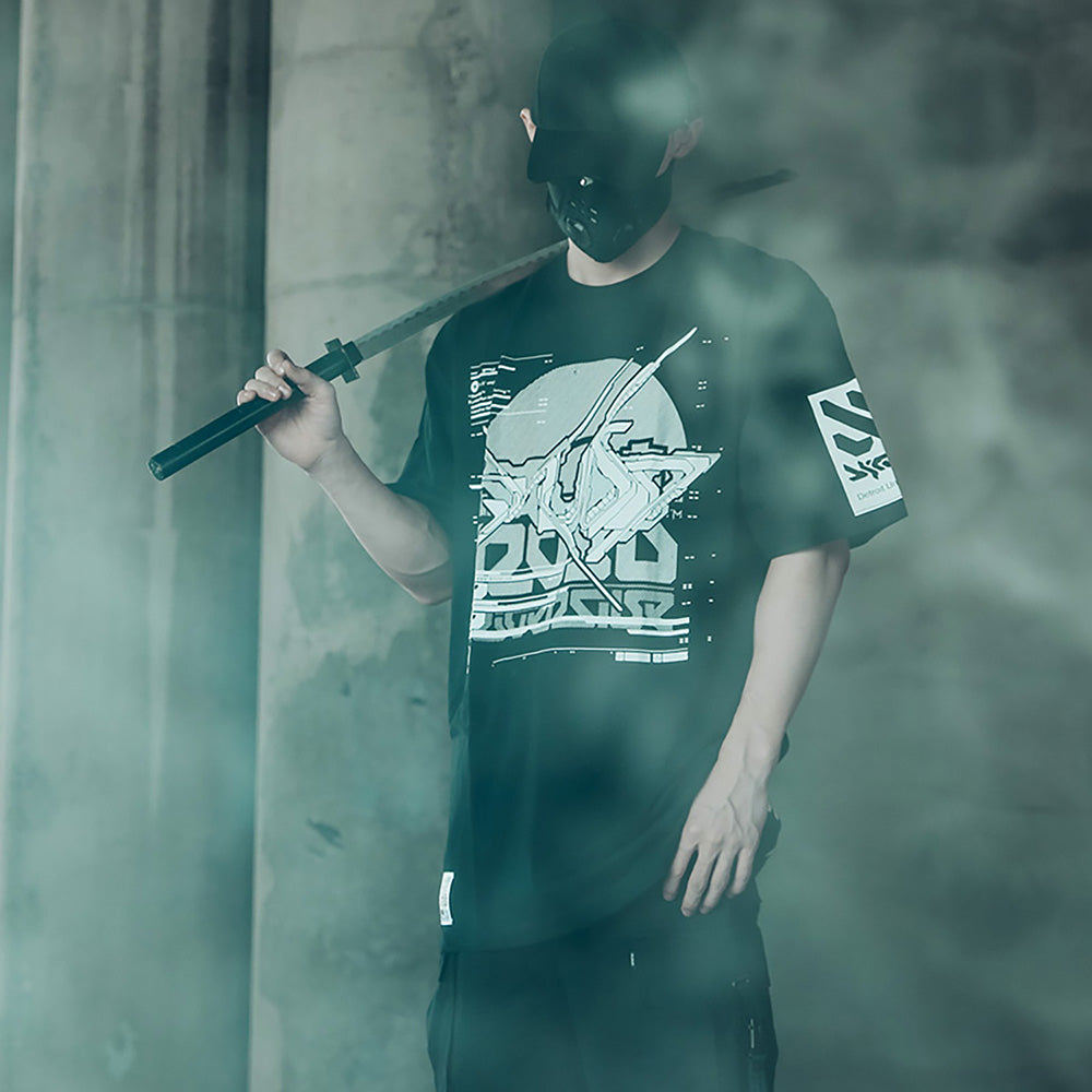 Sim9003 Double X Cyberpunk Tee