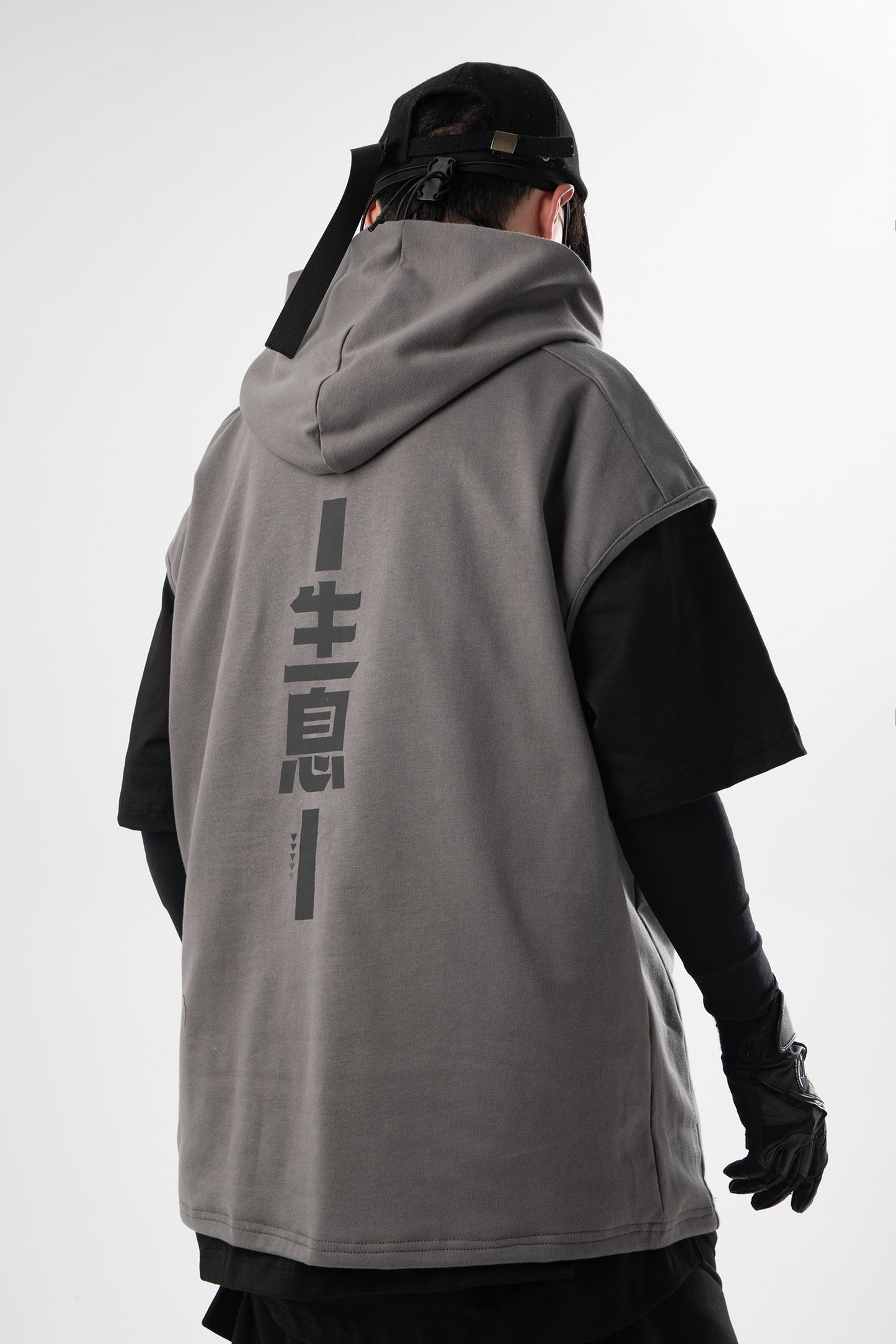 JX "All Business" Short Sleeves Hoodie
