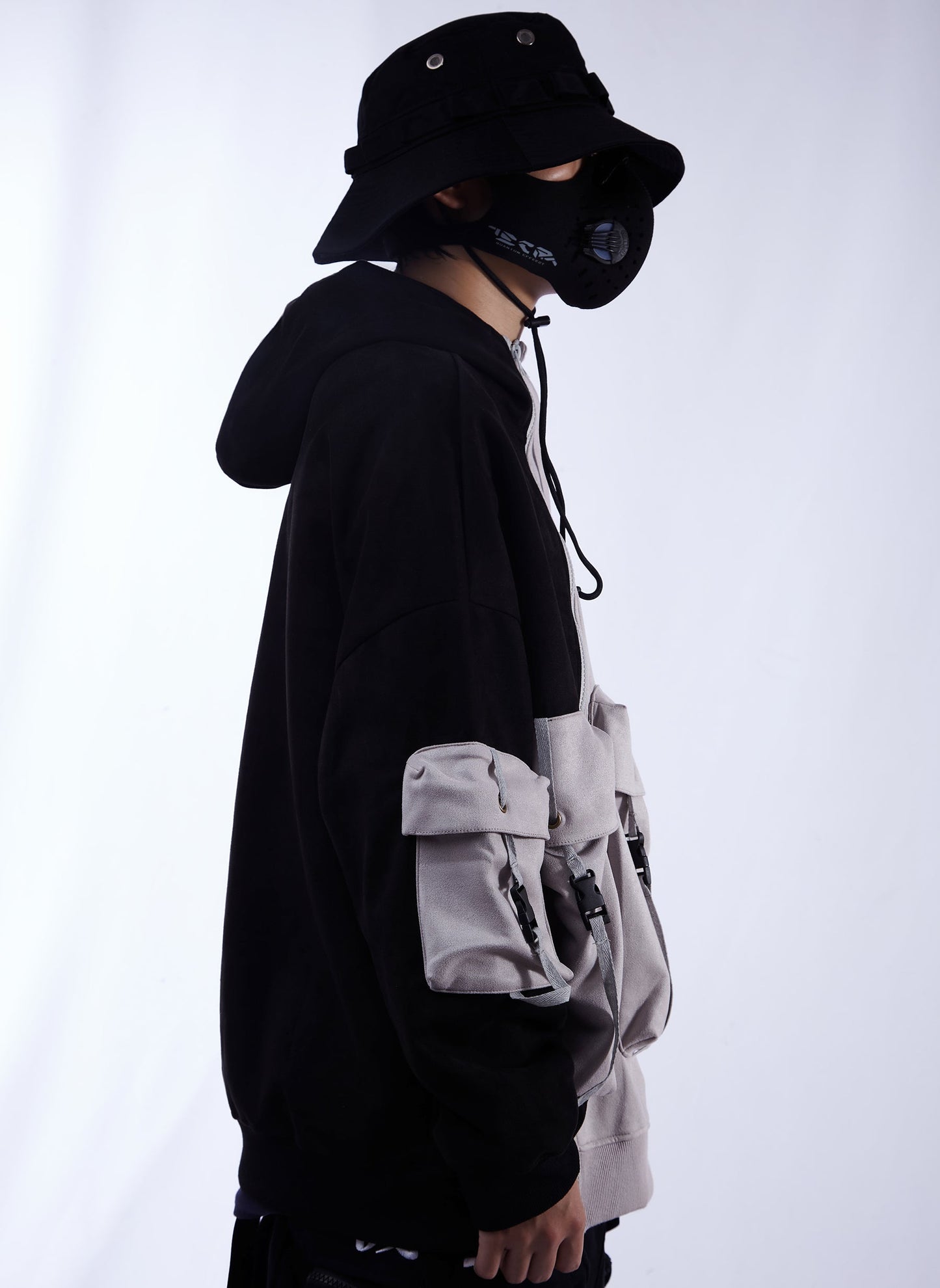 YEH1 Patchwork Functional Hoodie