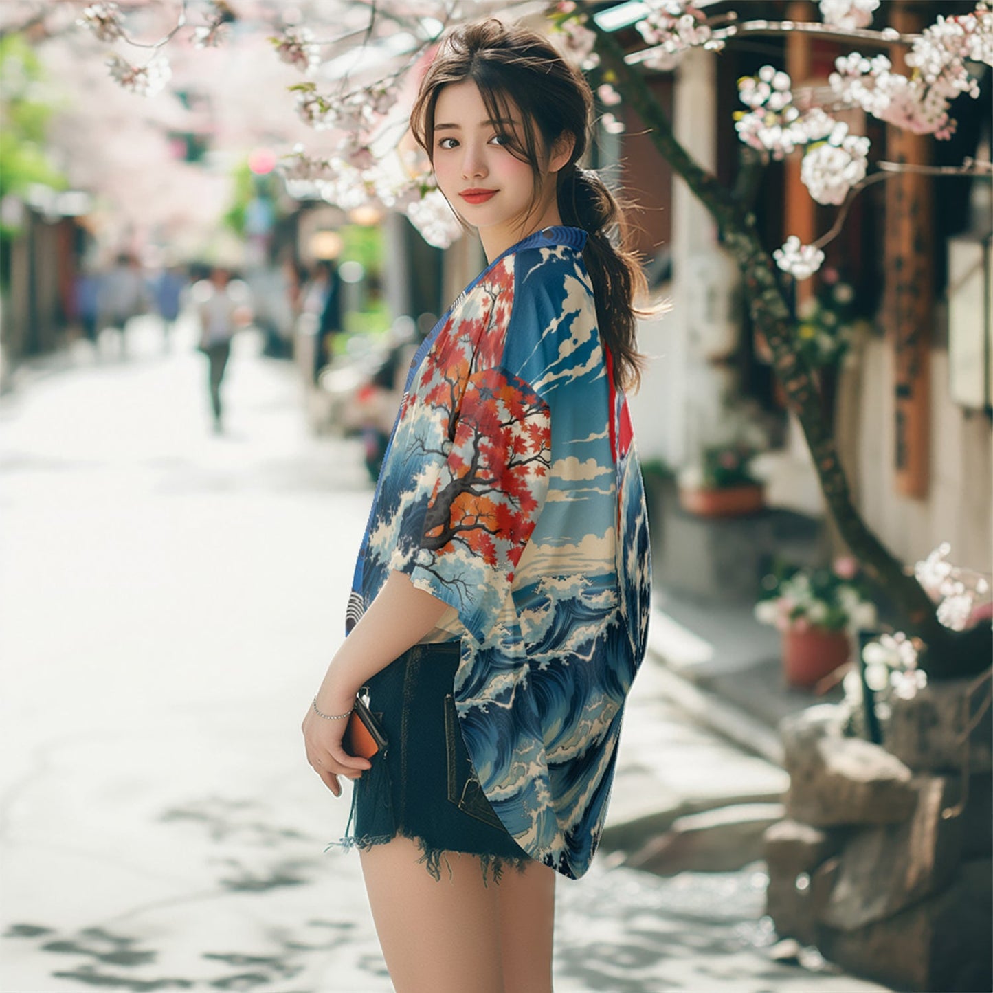 K22 Blue Oceans Kimono