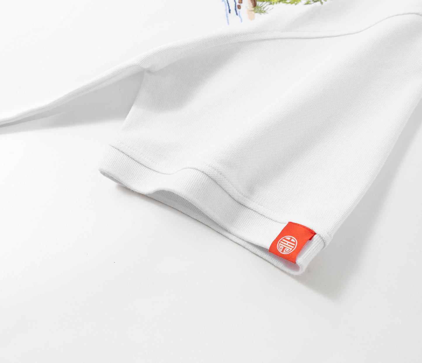 Flying Phoenix Embroidery Polo