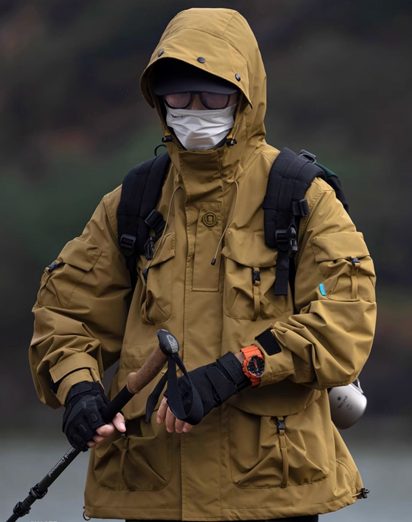 APEJ8 Khaki Tactical Wilderness Jacket