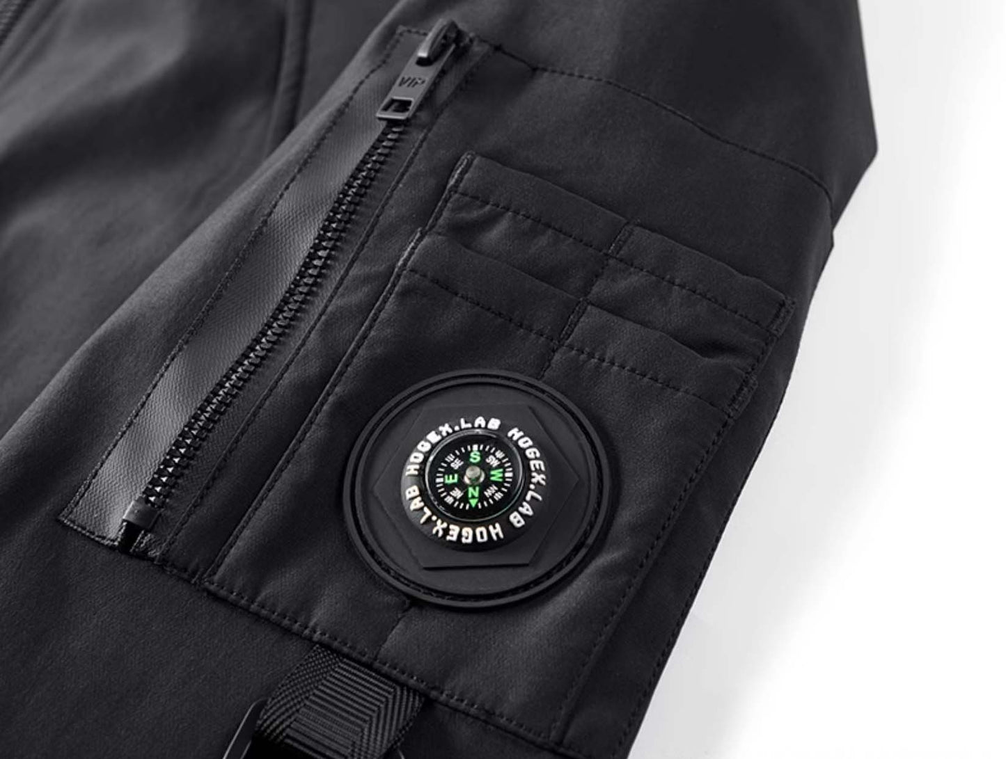 IBJ333 Tactical Matte Black Jacket