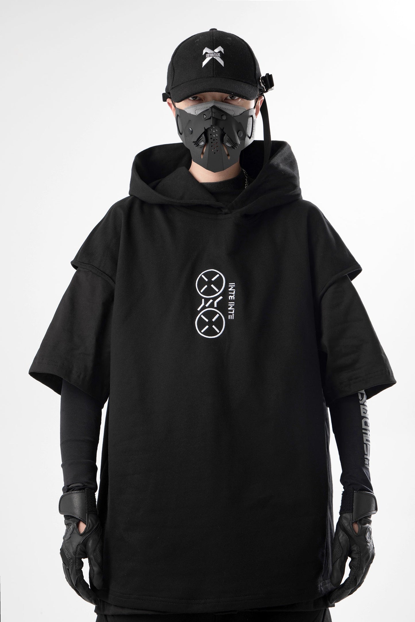 JX "All Business" Short Sleeves Hoodie