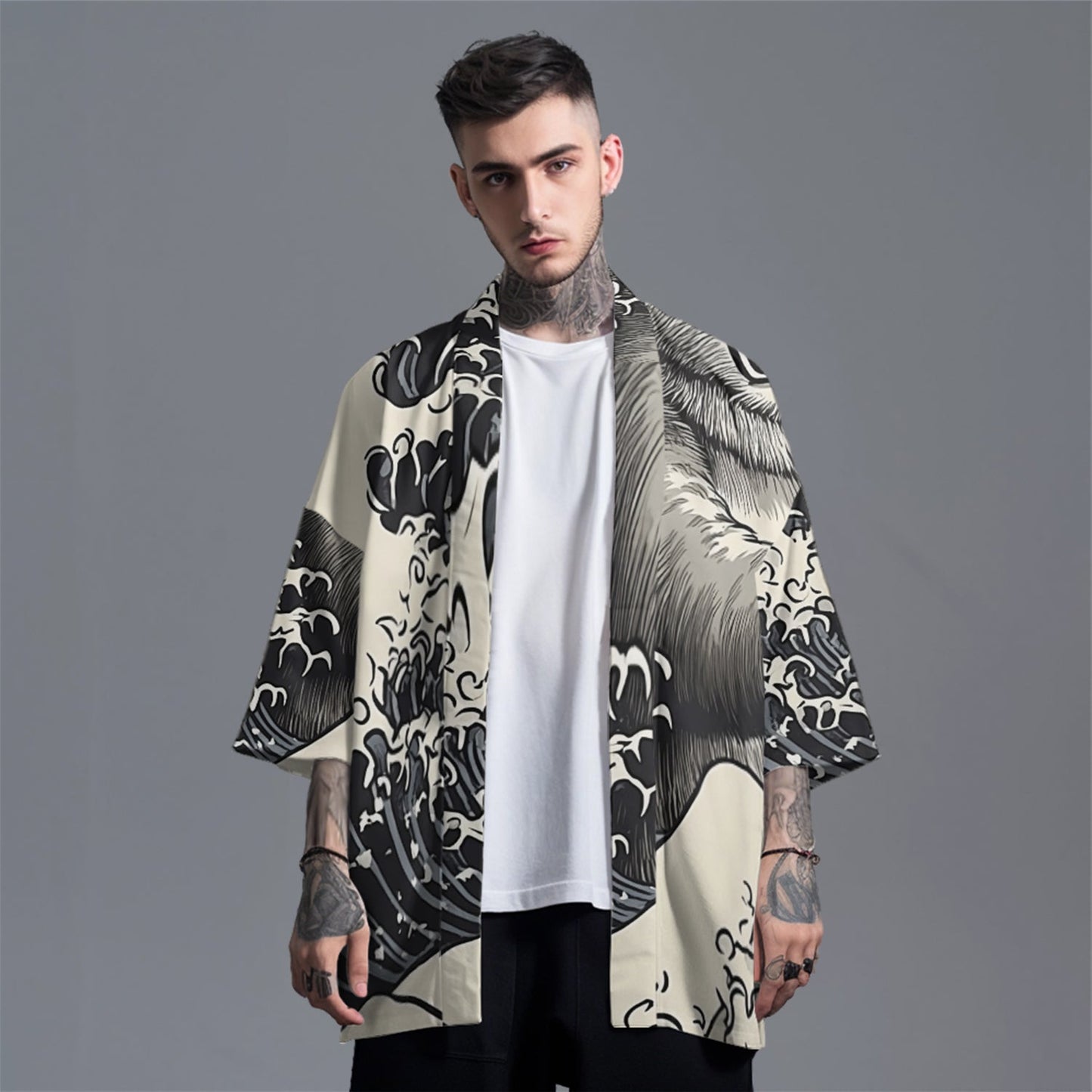 K25 Raging Sea Kimono