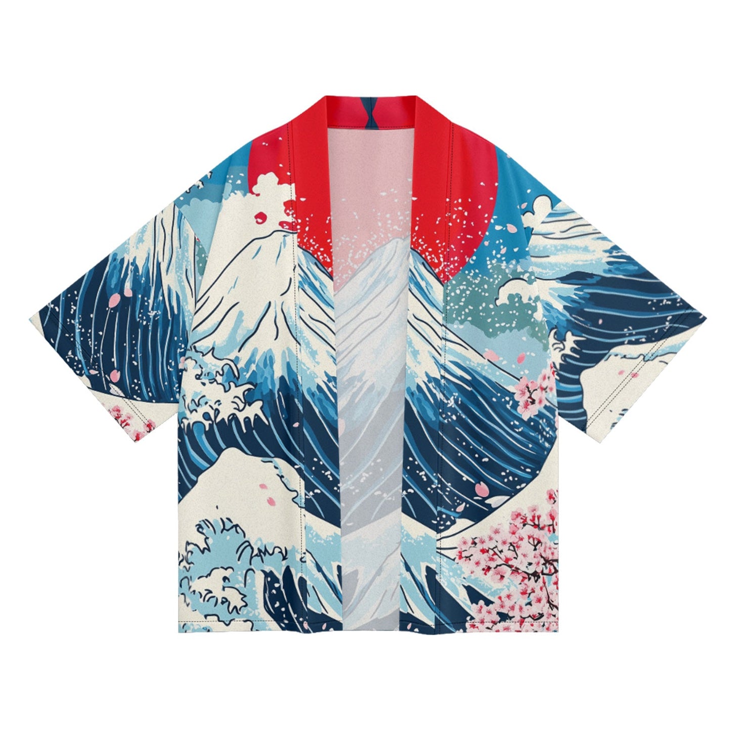 K28 Fuji Waves Kimono