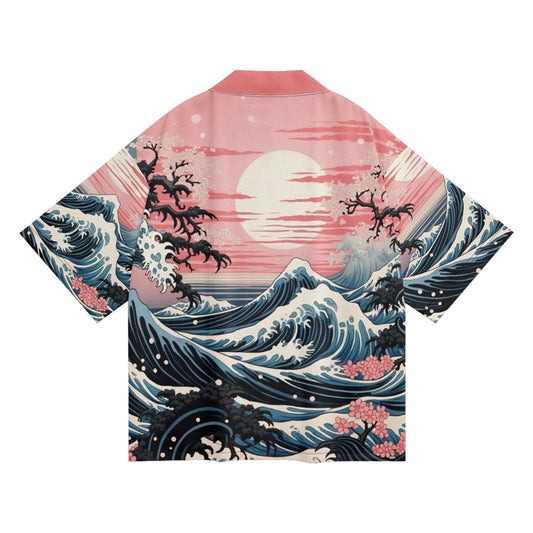 K30 Sunset Sea Kimono