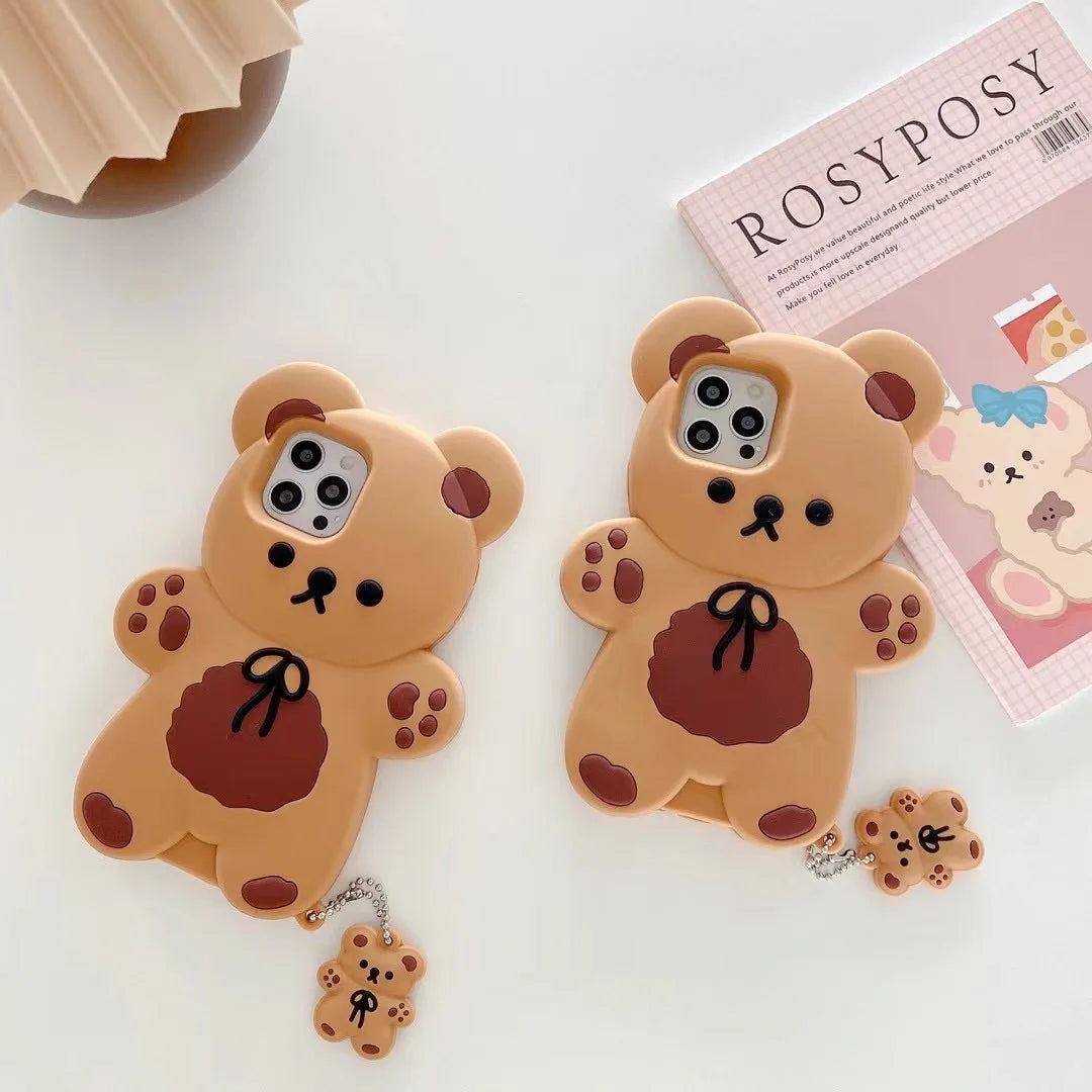 Coque iPhone Bear Cookie