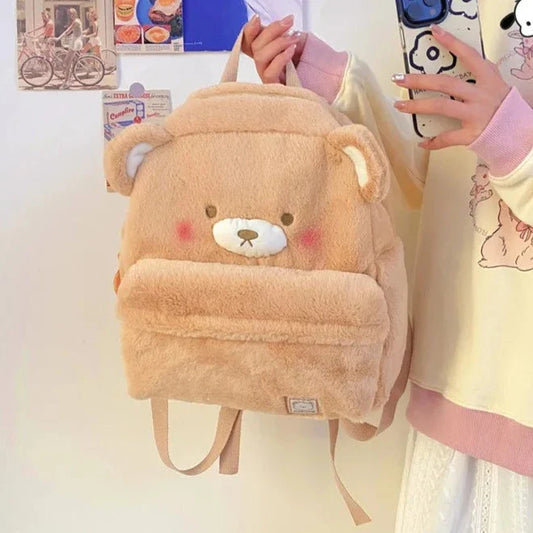 Sac à dos en peluche Blushing Bear