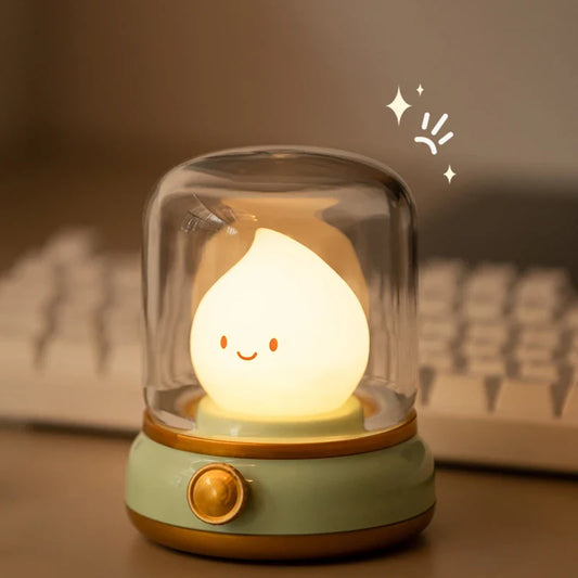 Veilleuse lanterne flamme kawaii