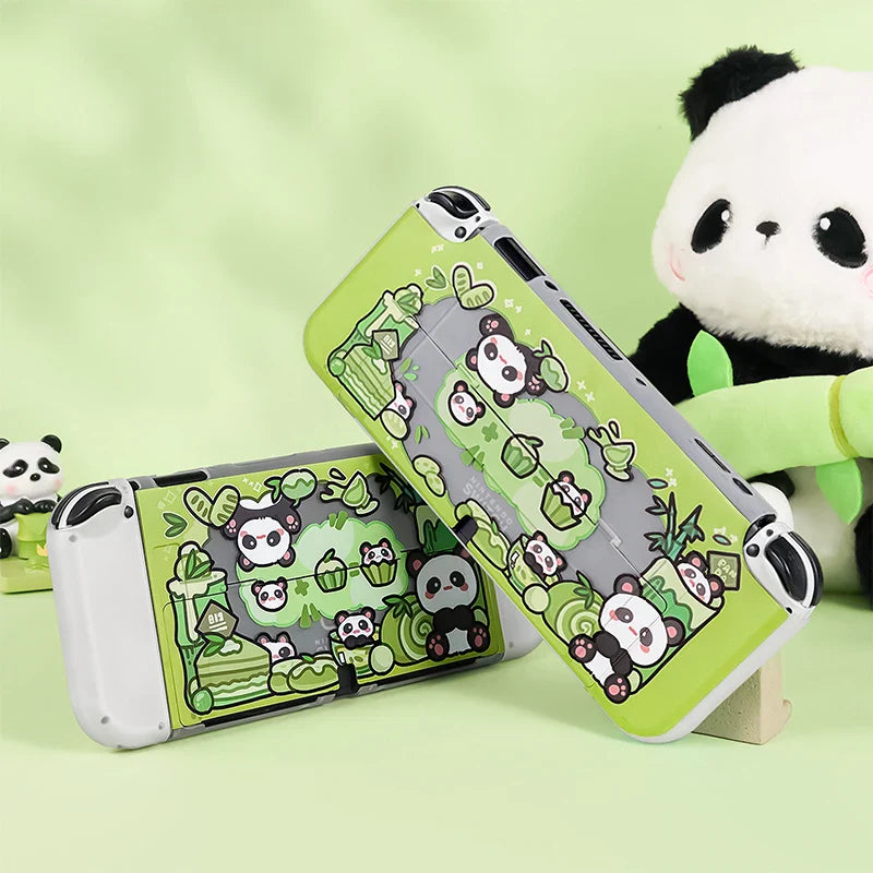 Étui Panda Kawaii pour Nintendo Switch