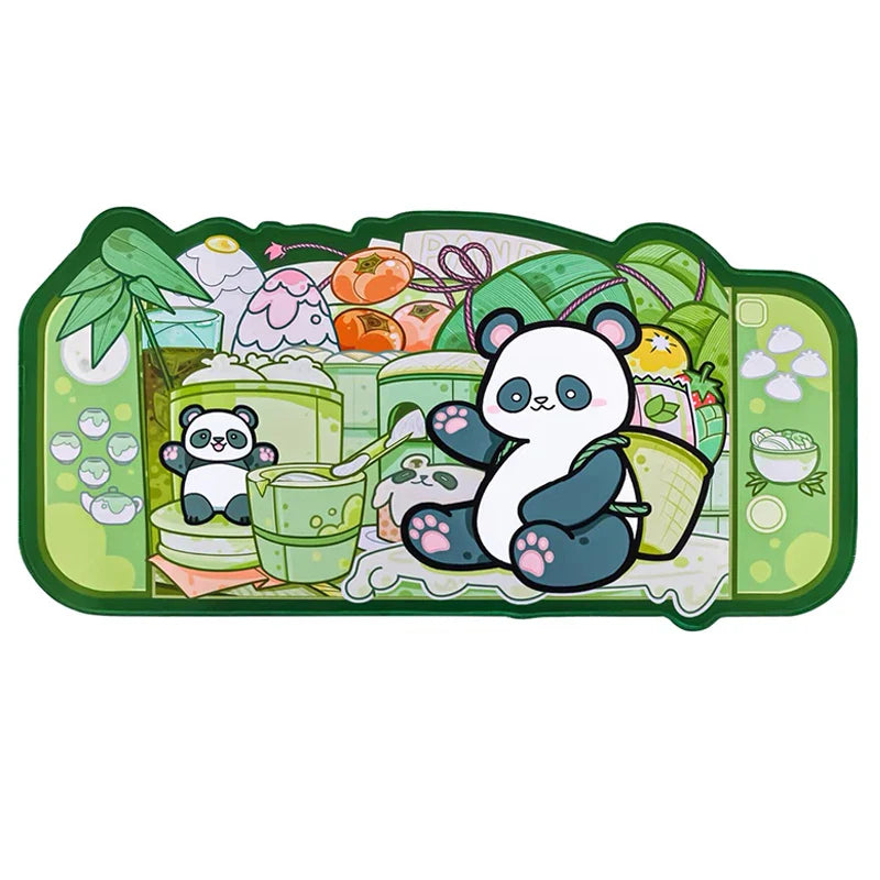 Alfombrilla de escritorio Panda Paradise