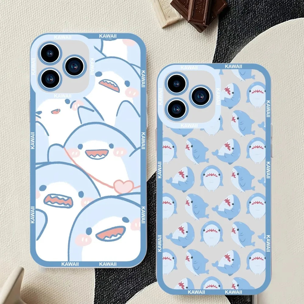 Coque iPhone Kawaii Shark