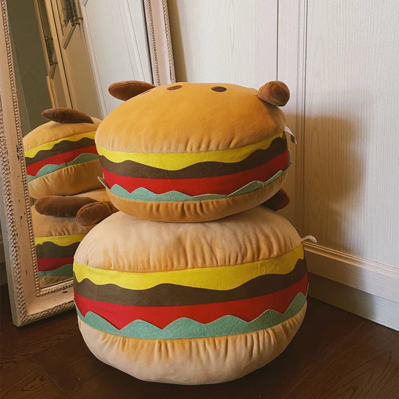 Peluche chiot hamburger délicieux