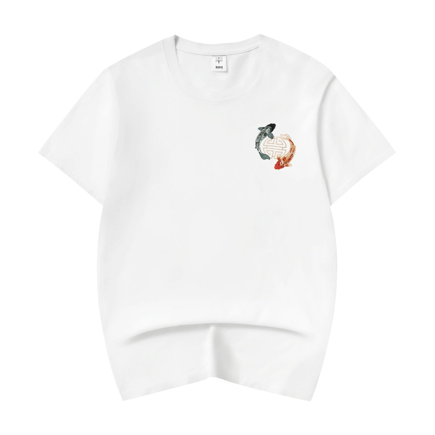 KH880 Koi Embroidery Tee