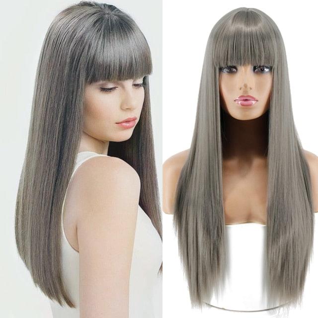 Long Straight Synthetic Wig