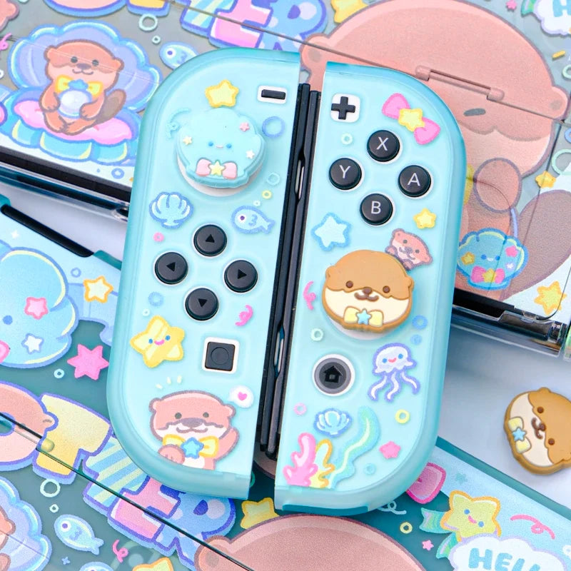 Étui Kawaii Otter pour Nintendo Switch