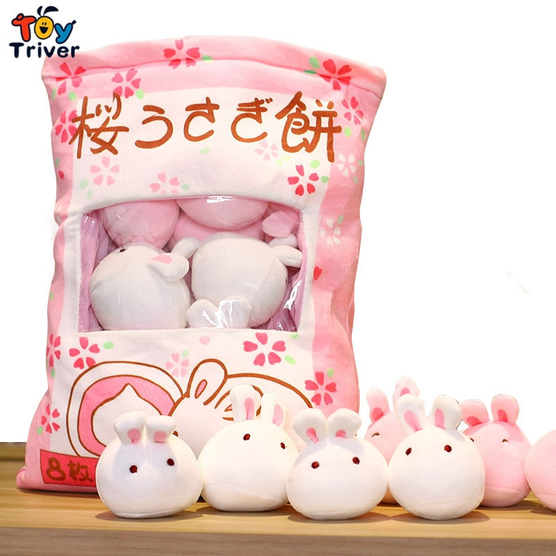 Peluches oreiller lapin