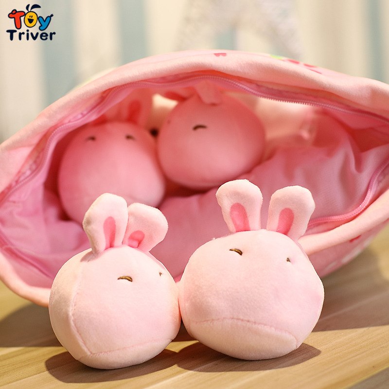 Peluches oreiller lapin