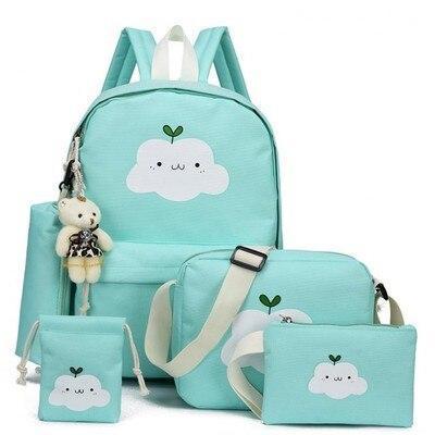 Sac à dos nuage 5 pièces/ensemble