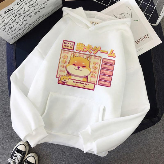 Sweat à capuche Shiba Inu