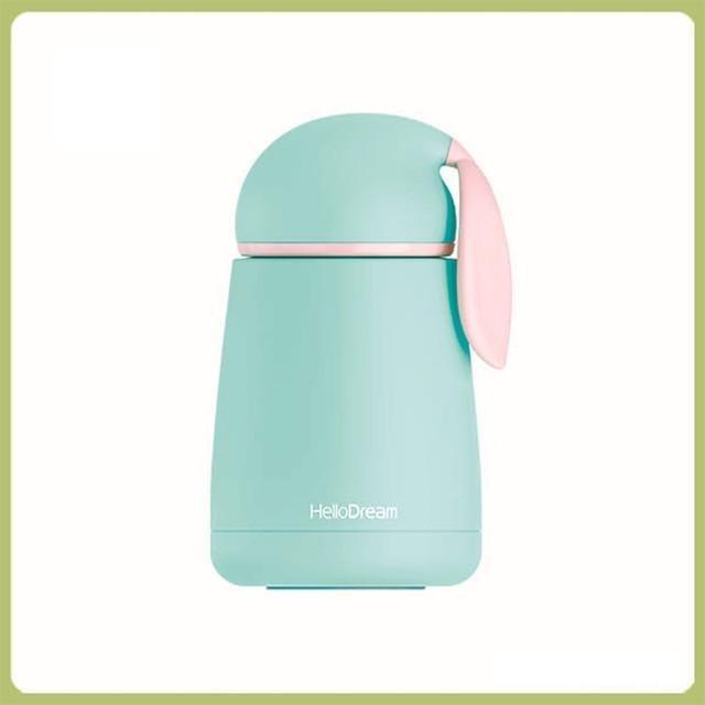 Bouteille d'eau chat pastel kawaii