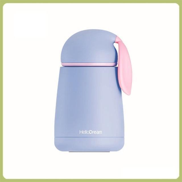 Bouteille d'eau chat pastel kawaii