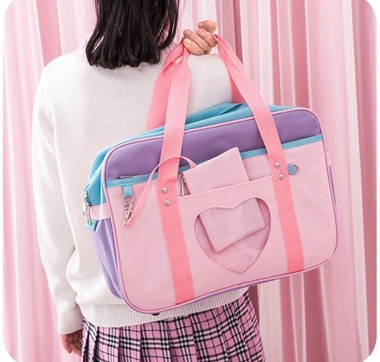 Sac de voyage en forme de cœur