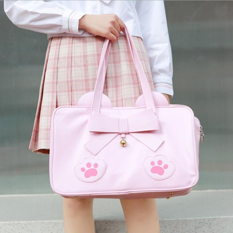 Sac à main en forme d'ours avec nœud papillon