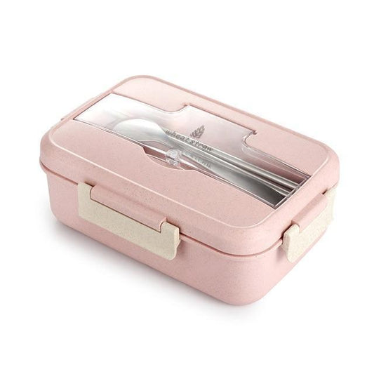 Boîte à bento avec vaisselle