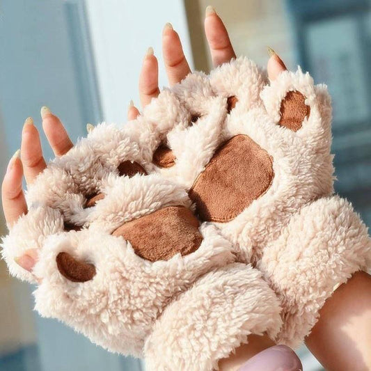 Mitaines à pattes d'animaux