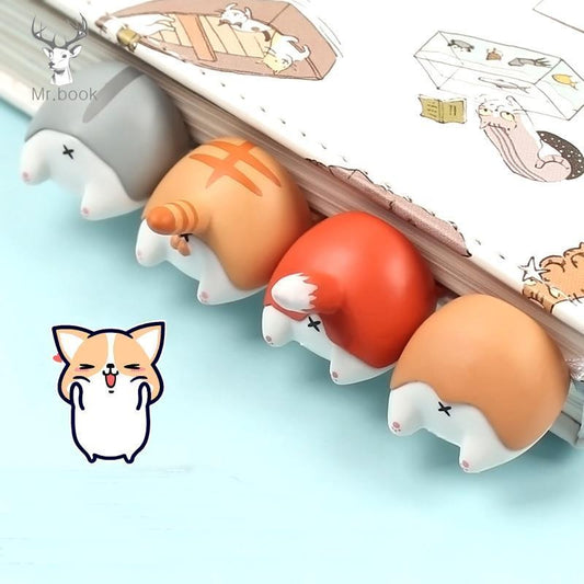 Marque-pages en forme de butin d'animal