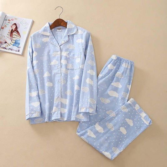 Pijama de algodón con forma de nube