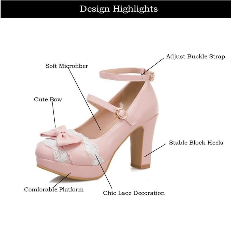 Chaussures à talons hauts Sweet Lolita