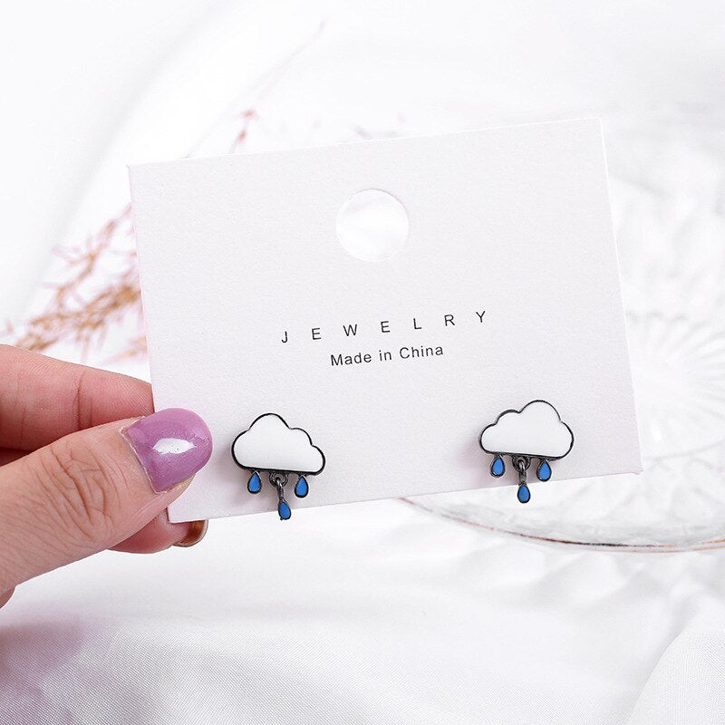 Boucles d'oreilles Jour de pluie
