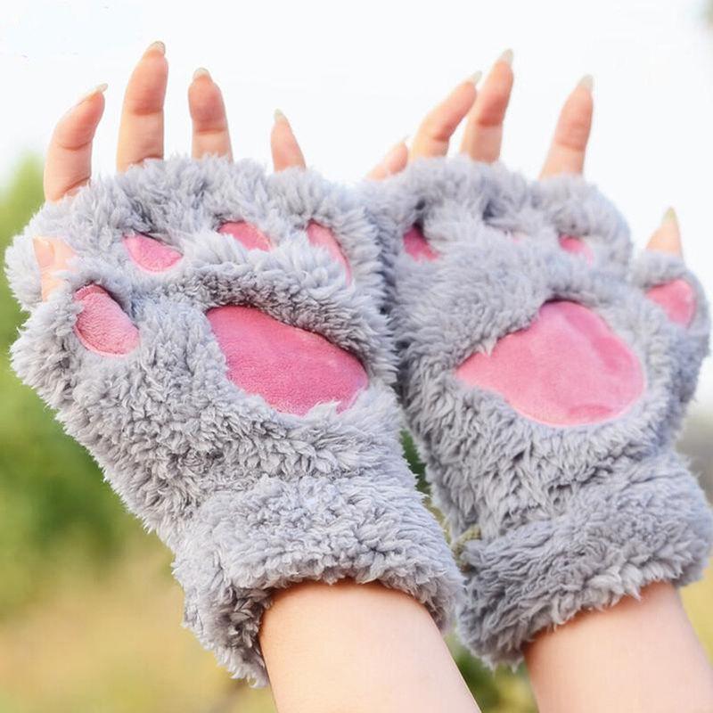 Mitaines à pattes d'animaux