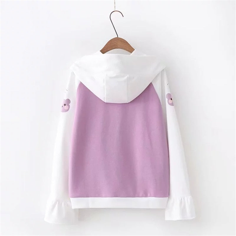 Patchwork Paw Hoodie