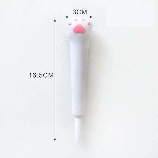 Stylos gel doux lapin et patte