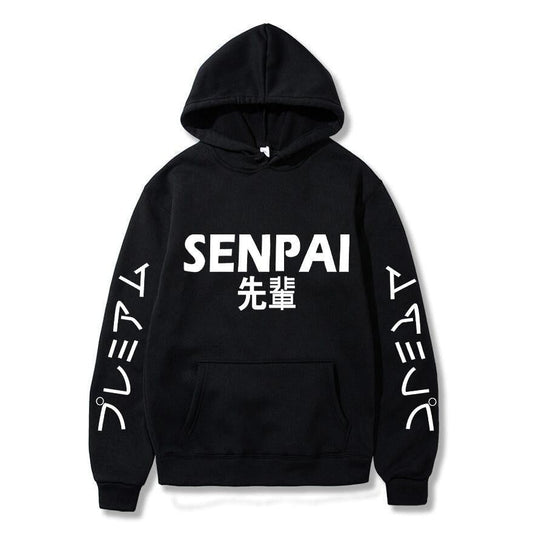 Sweat à capuche Senpai
