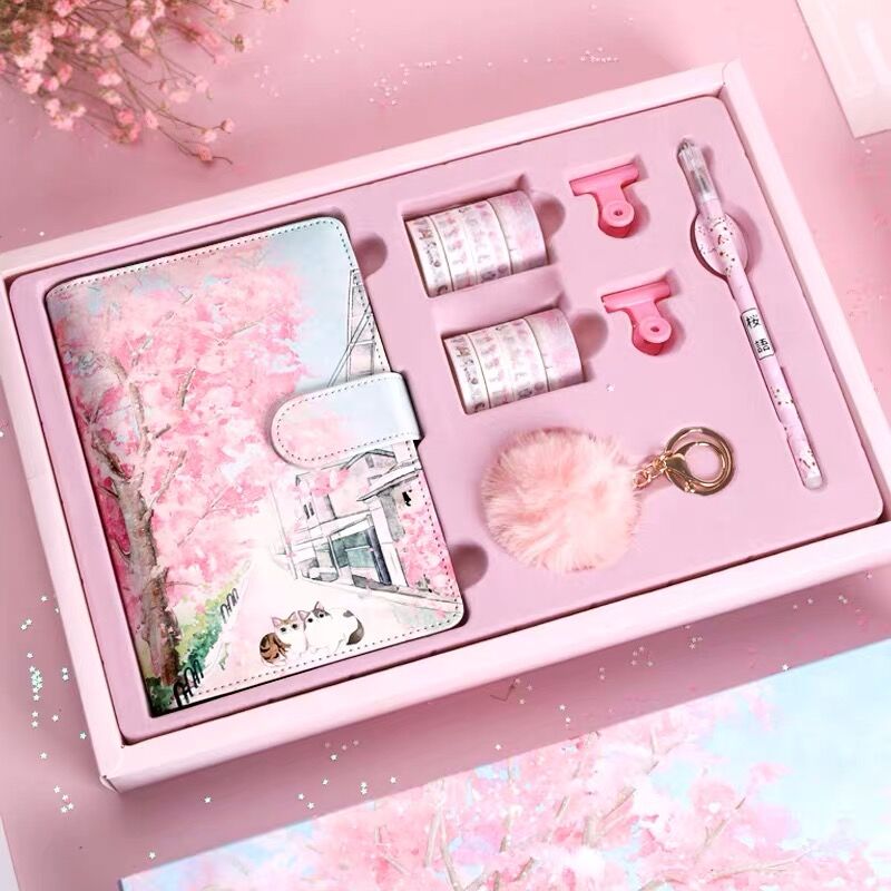 Coffret cadeau Cherry Blossom Journal