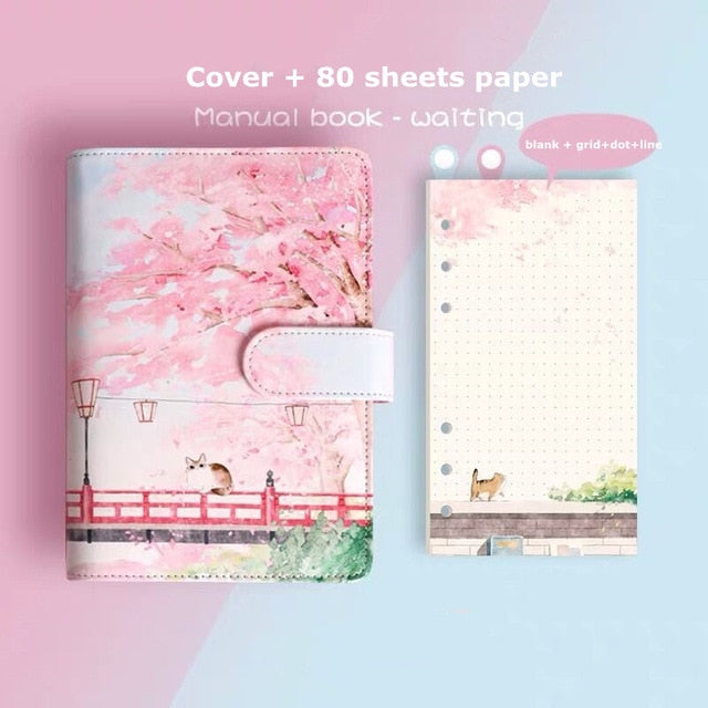 Coffret cadeau Cherry Blossom Journal