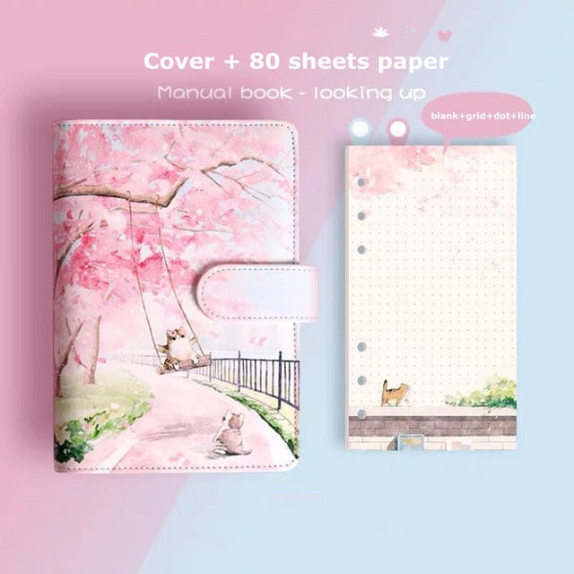 Coffret cadeau Cherry Blossom Journal