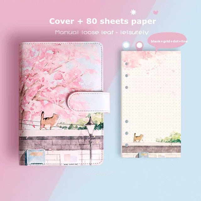 Coffret cadeau Cherry Blossom Journal