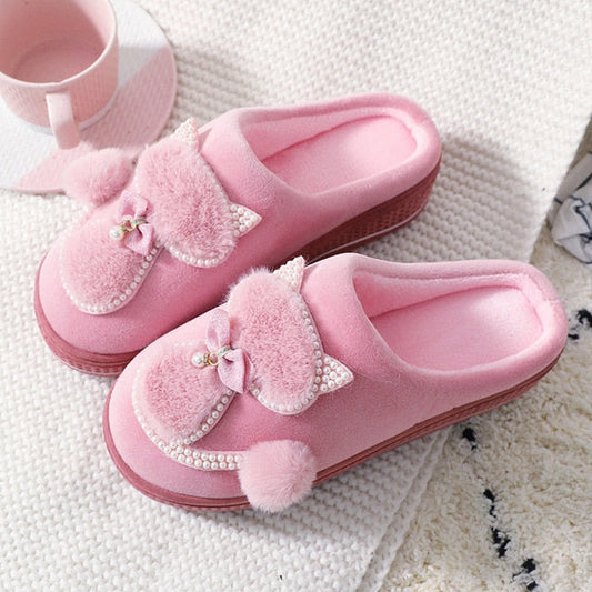 Chaussons Perles Chat