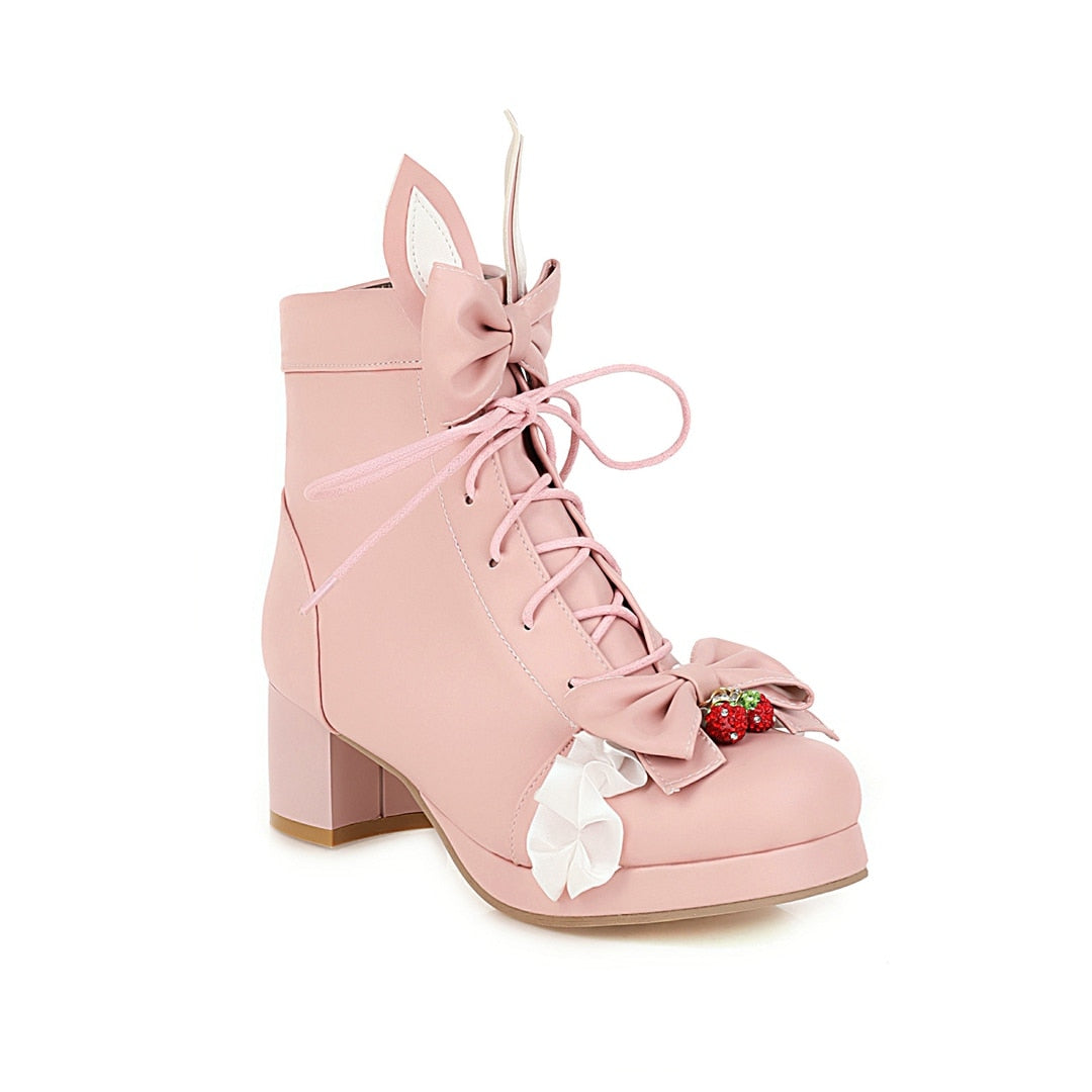 Chaussures Lolita Strawberry Bunny