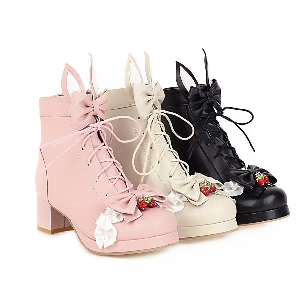 Chaussures Lolita Strawberry Bunny