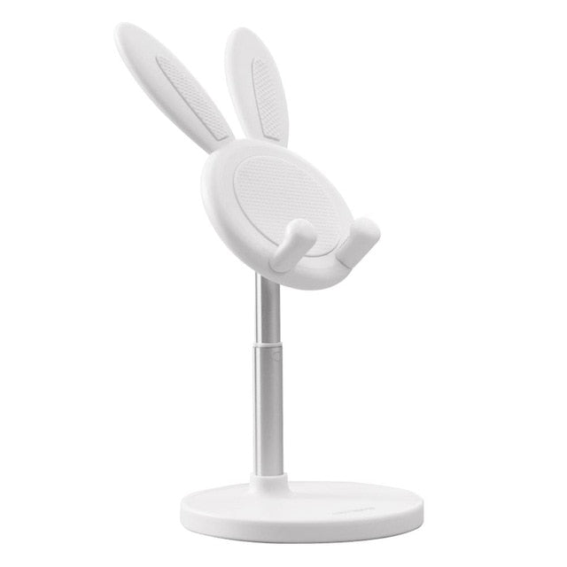 Support de téléphone en forme de lapin